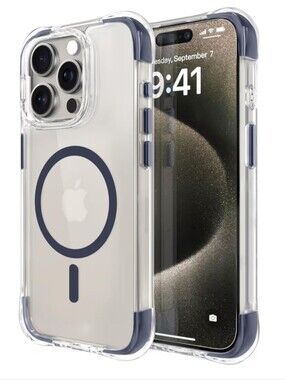 New Otofly Smartphone Magnetic Shockproof Case Compatible With iphone 15 Pro